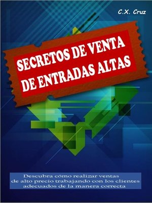 cover image of SECRETOS DE VENTA DE ENTRADAS ALTAS